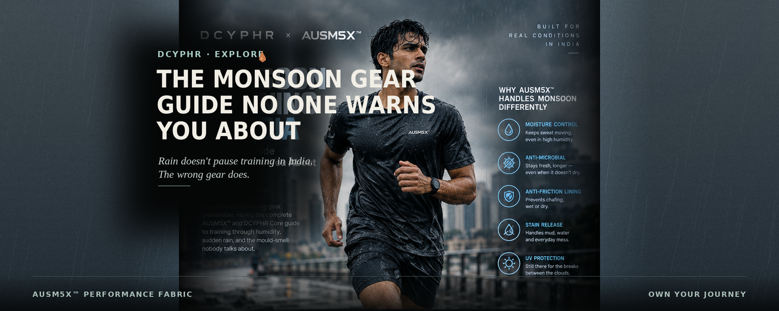 Monsoon Training in India: The Gear Guide No One Warns You About