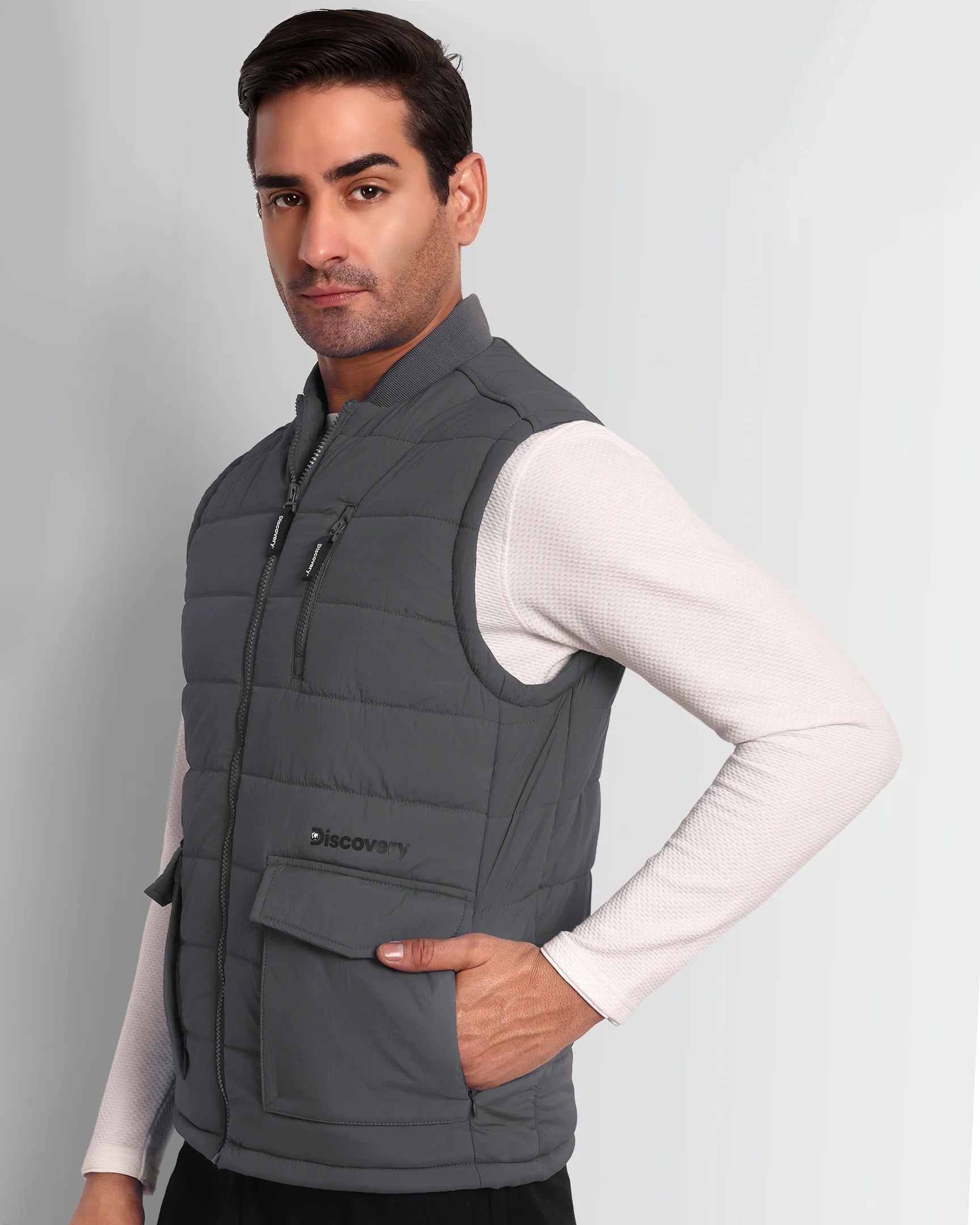 DISCOVERY Outback Adventure Jacket - Smokey Grey
