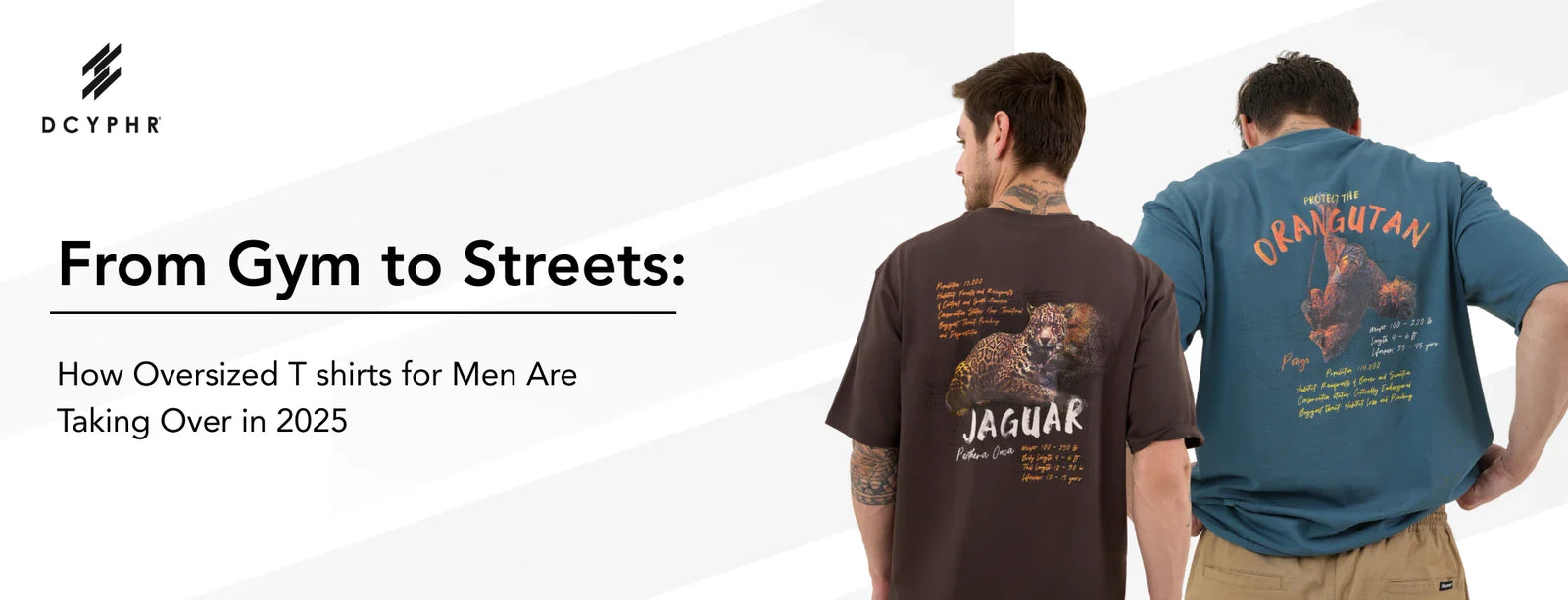 From Gym to Streets: How Oversized T shirts for Men Are Taking Over in 2025