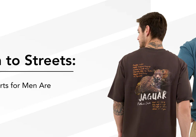 From Gym to Streets: How Oversized T shirts for Men Are Taking Over in 2025
