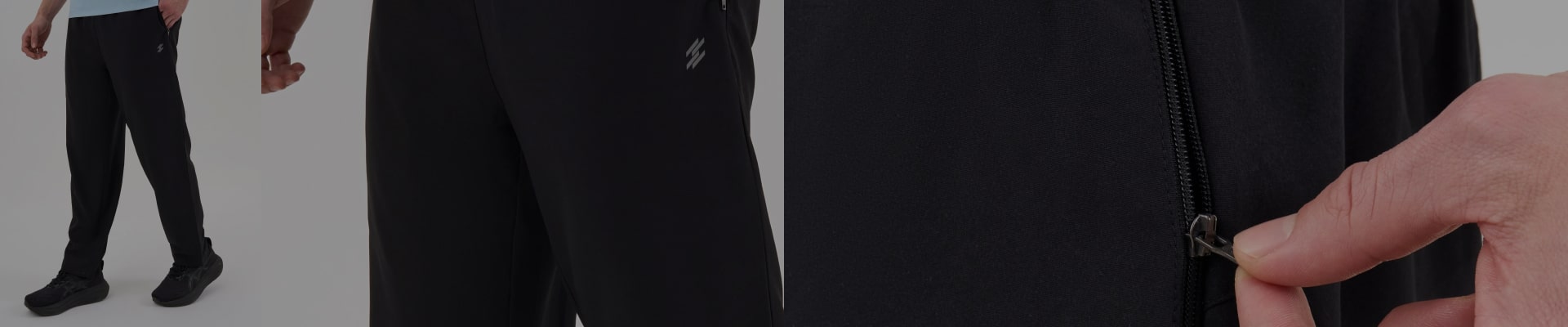 Black Track Pants For Men