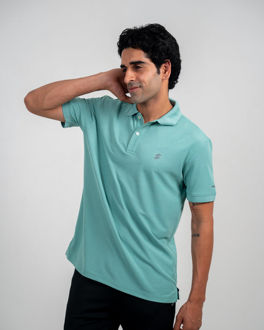 DCYPHR Men`s AUSM5X™ Polo - Muted Mint
