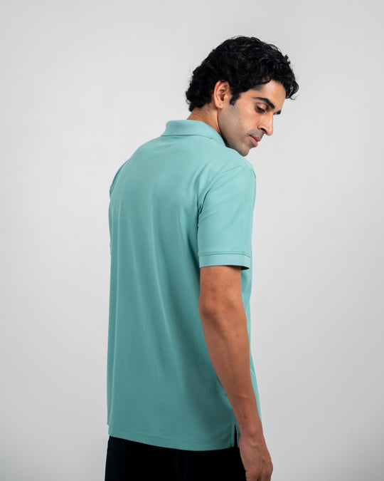 DCYPHR Men`s AUSM5X™ Polo - Muted Mint