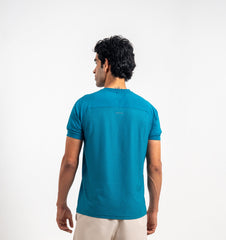DCYPHR Men`s AUSM5X™ Raglan Tee- Atlantic Green