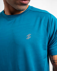 DCYPHR Men`s AUSM5X™ Raglan Tee- Atlantic Green