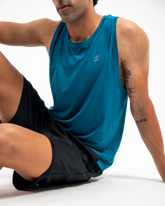 DCYPHR Men`s AUSM5X™ TrainFlex Shorts- Dark Night