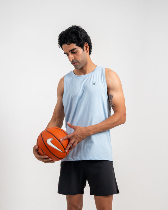 DCYPHR Men`s AUSM5X™ Mesh Singlet- Open Sky