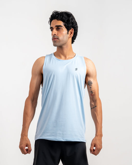 DCYPHR Men`s AUSM5X™ Mesh Singlet- Open Sky