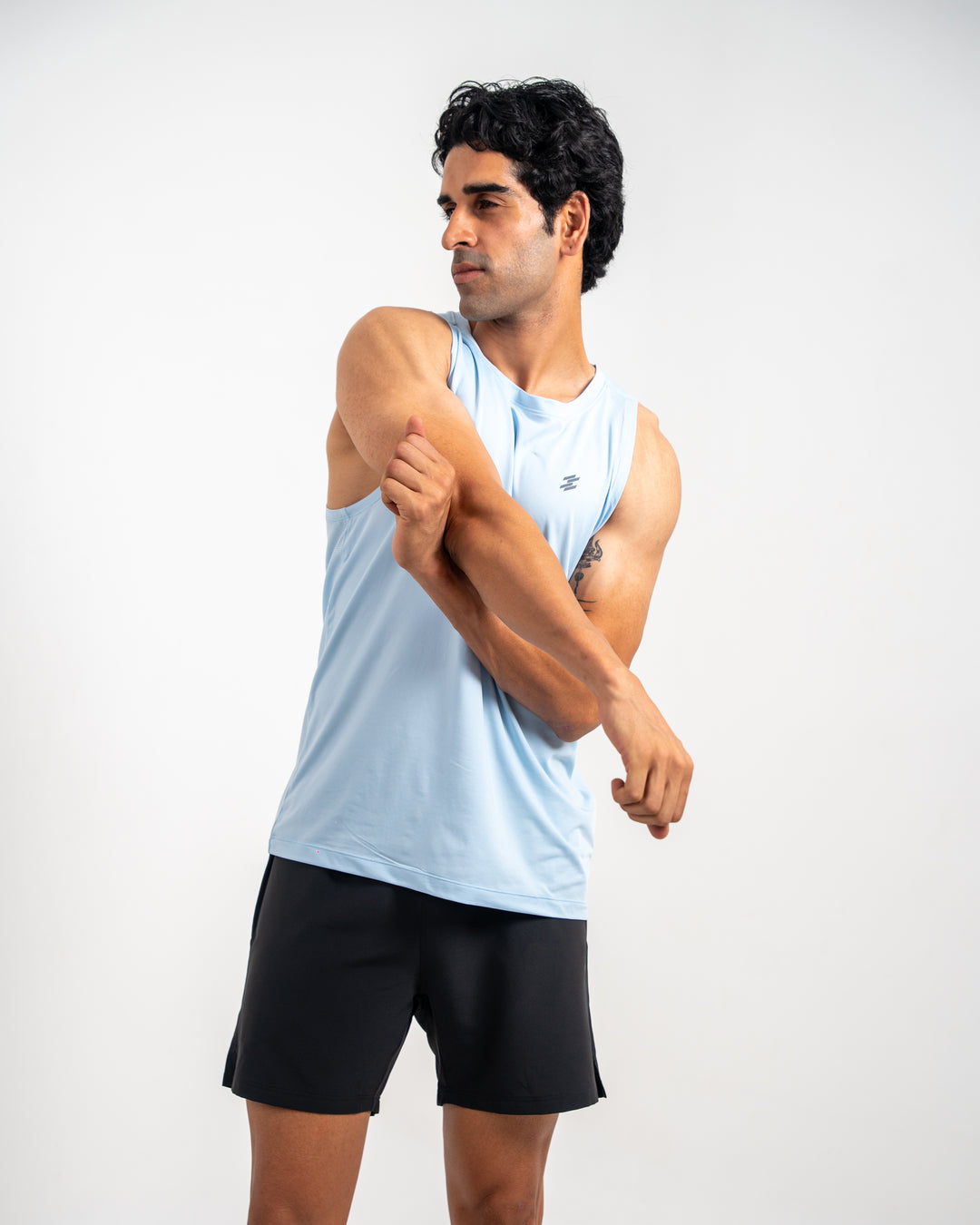 DCYPHR Men`s AUSM5X™ Mesh Singlet- Open Sky