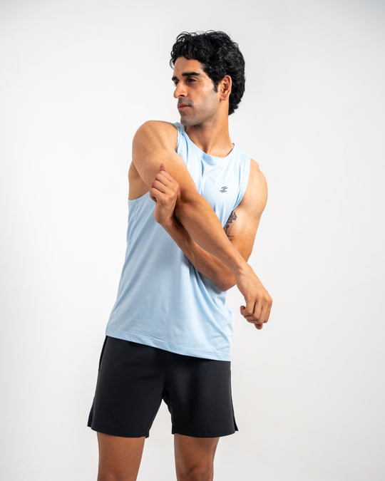 DCYPHR Men`s AUSM5X™ Mesh Singlet- Open Sky