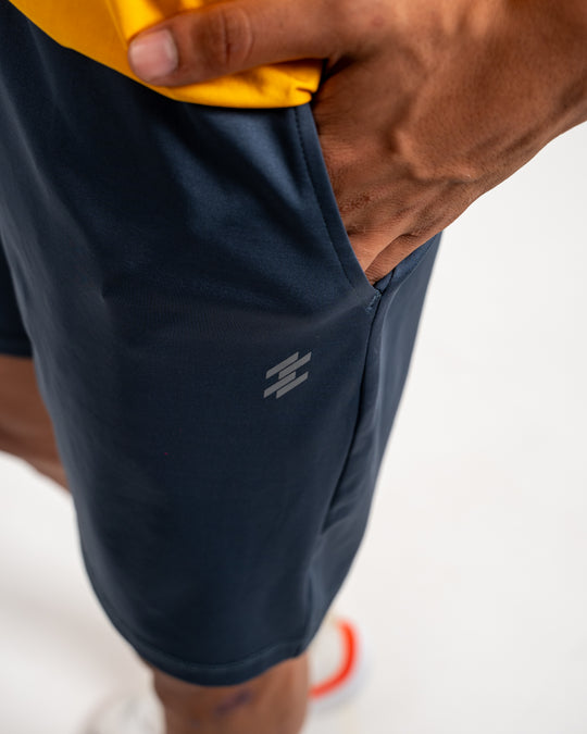 DCYPHR Men`s AUSM5X™ TrainFlex Shorts- Dark Steel