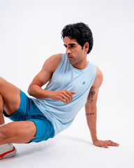 DCYPHR Men`s AUSM5X™ Shorts- Slate Blue