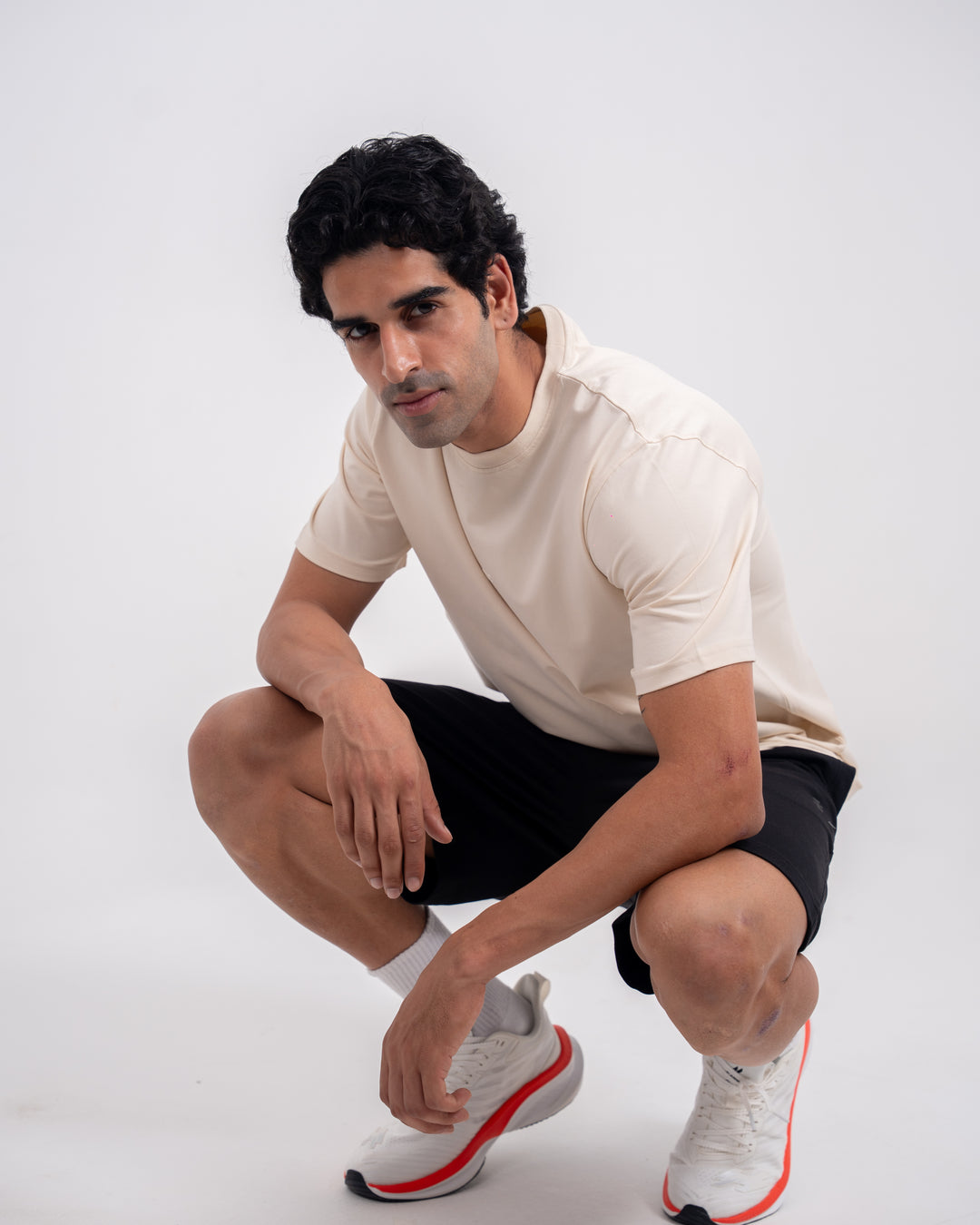 DCYPHR Men`s MoveLite Tee - Bone White