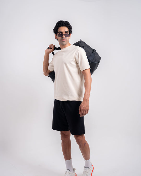 DCYPHR Men`s MoveLite Tee - Bone White