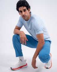 DCYPHR Men`s AUSM5X™ Trackpants - Slate Blue