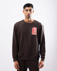 DISCOVERY Men’s Moss Trace Sweatshirt - Truffle