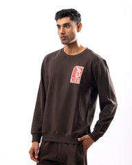 DISCOVERY Men’s Moss Trace Sweatshirt - Truffle