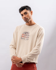 DISCOVERY Men’s Nomad Shell Sweatshirt - Ivory Mist