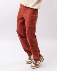 DISCOVERY Men's Street Grid Cargo - Rust Red