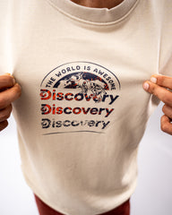 DISCOVERY Men’s Nomad Shell Sweatshirt - Ivory Mist