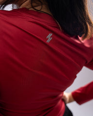 Women's CloudMove Tee - Wine Red