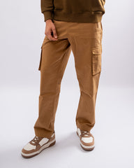 DISCOVERY Men's Street Grid Cargo - Camel Brown