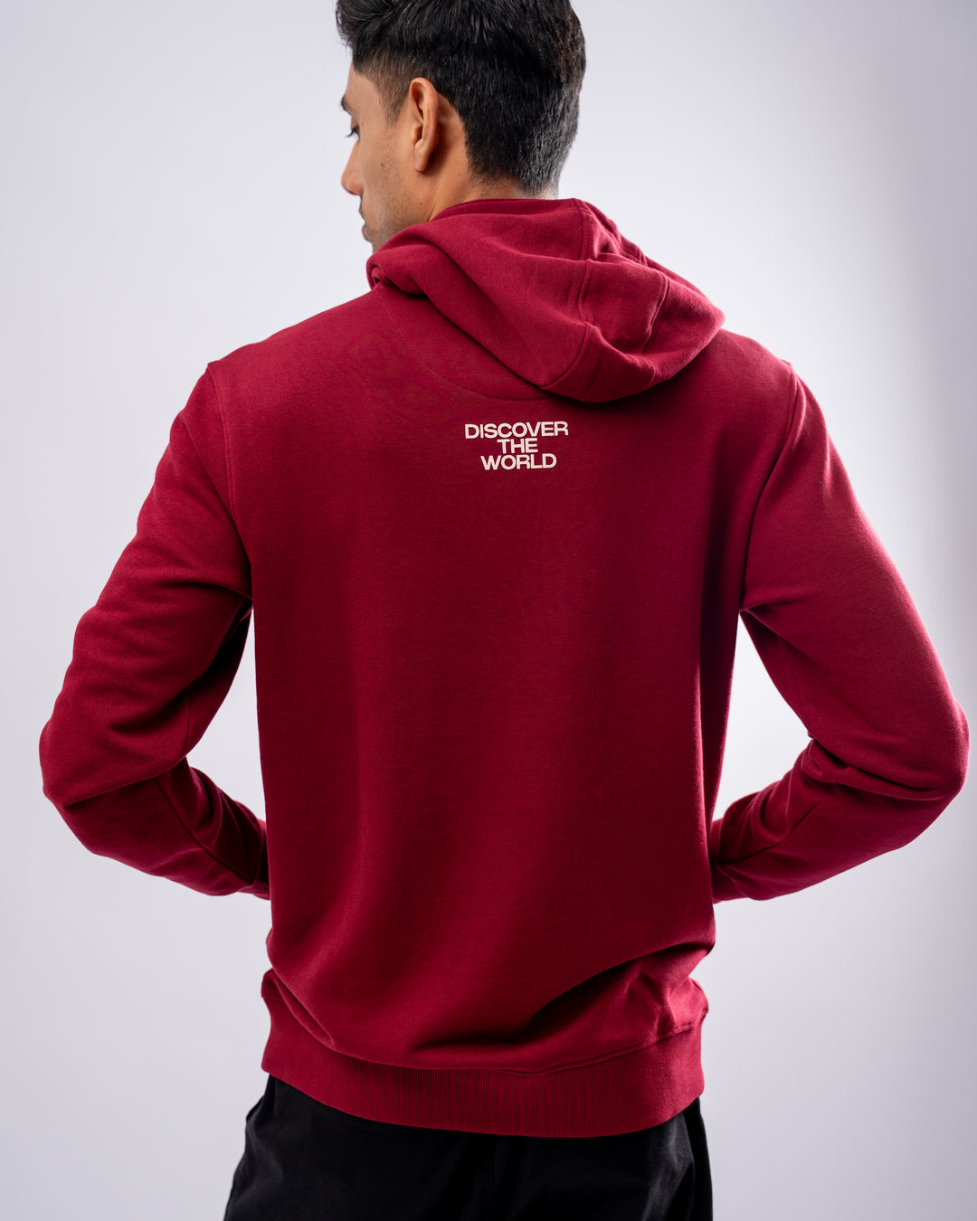 DISCOVERY Men’s Eclipse Zone Hoodie - Crimson Clay