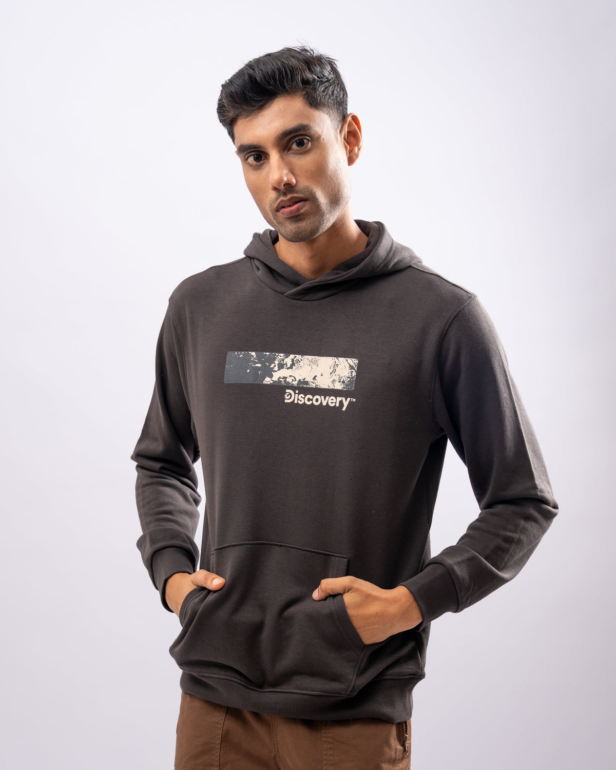 DISCOVERY Men’s Eclipse Zone Hoodie - Dark Knight