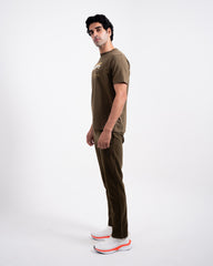 DISCOVERY Men`s Planet Playground Graphic Tee - Thatch Green