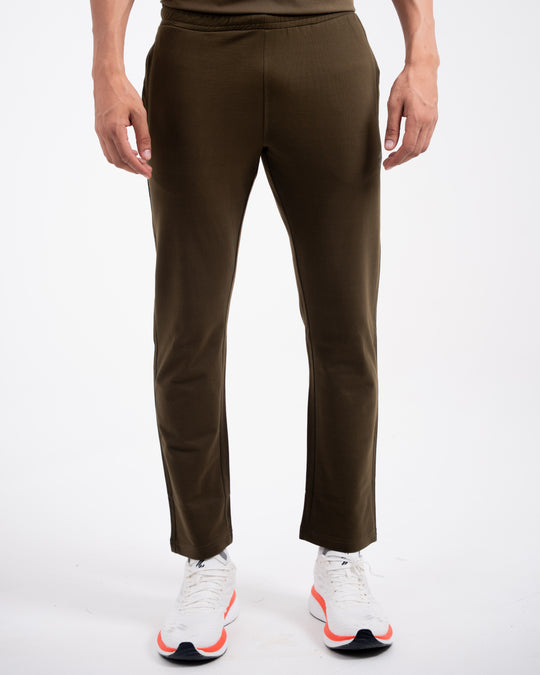 Men`s AllDay Terry Trackpants- Thatch Green