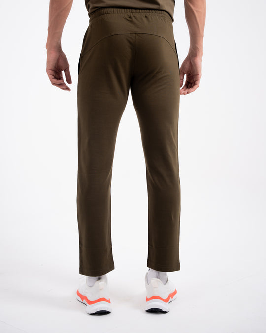 Men`s AllDay Terry Trackpants- Thatch Green