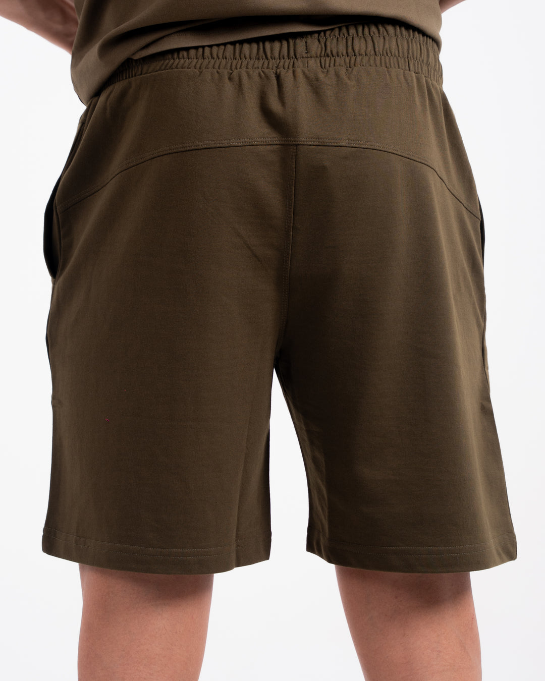 Men`s AllDay Terry Shorts- Thatch Green