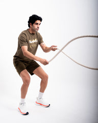 DISCOVERY Men`s Planet Playground Graphic Tee - Thatch Green