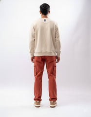 DISCOVERY Men's Street Grid Cargo - Rust Red