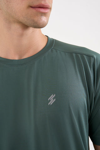 DCYPHR Men's AUSM5X™ Raglan Tee - Deep Emerald