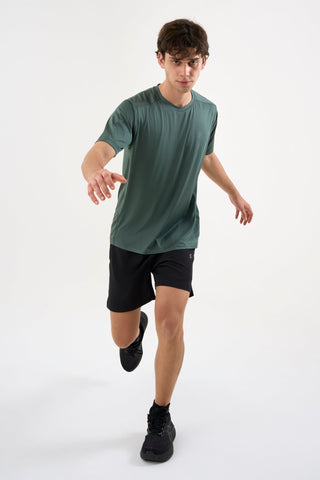 DCYPHR Men's AUSM5X™ Raglan Tee - Deep Emerald