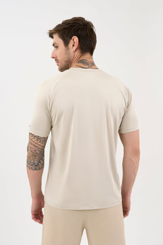 DCYPHR Men's AUSM5X™ Crewneck Tee - Ivory Mist
