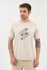 DCYPHR Men's AUSM5X™ Crewneck Tee - Ivory Mist