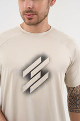 DCYPHR Men's AUSM5X™ Crewneck Tee - Ivory Mist