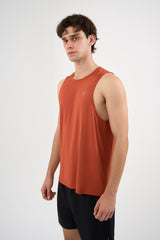 DCYPHR Men's AUSM5X™ Mesh Tank Top - Burnt Orange