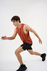 DCYPHR Men's AUSM5X™ Mesh Tank Top - Burnt Orange