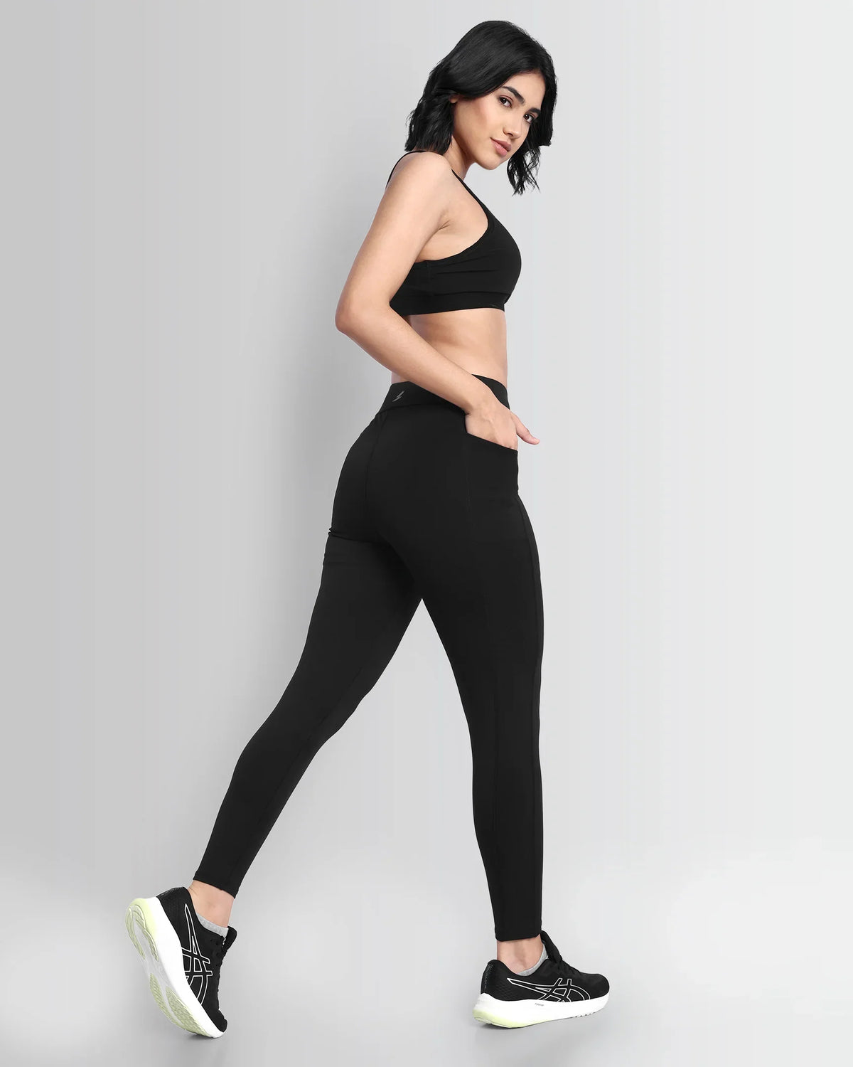 Hi-Rise Tights - Black