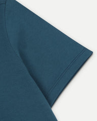 Women Essentials Stretch Brand Tee - Legion Blue