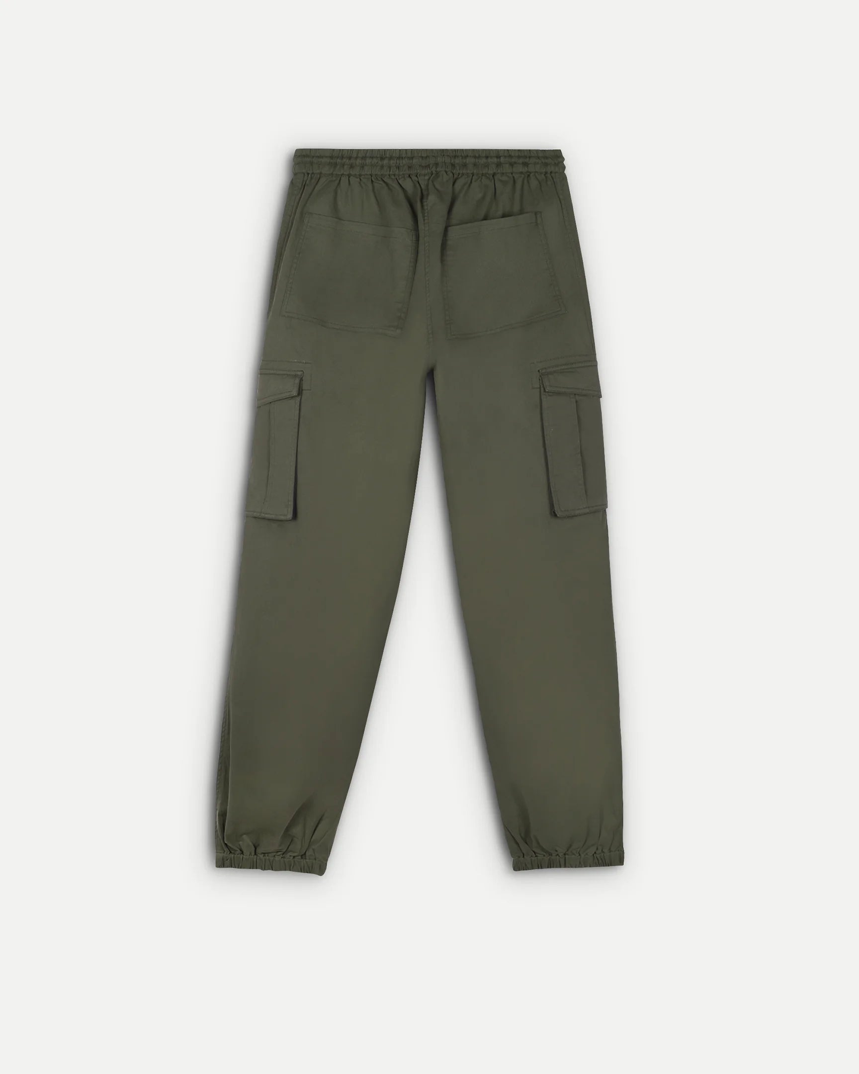 Street Grid Cargo Joggers - Green