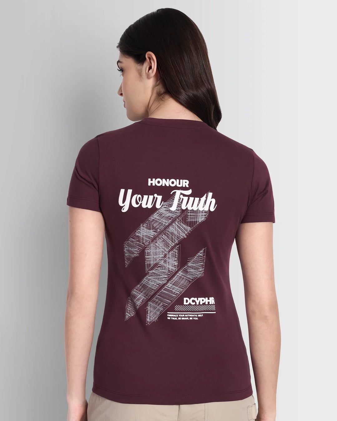 Honour Your Truth Graphic Tee - Mint Horizon