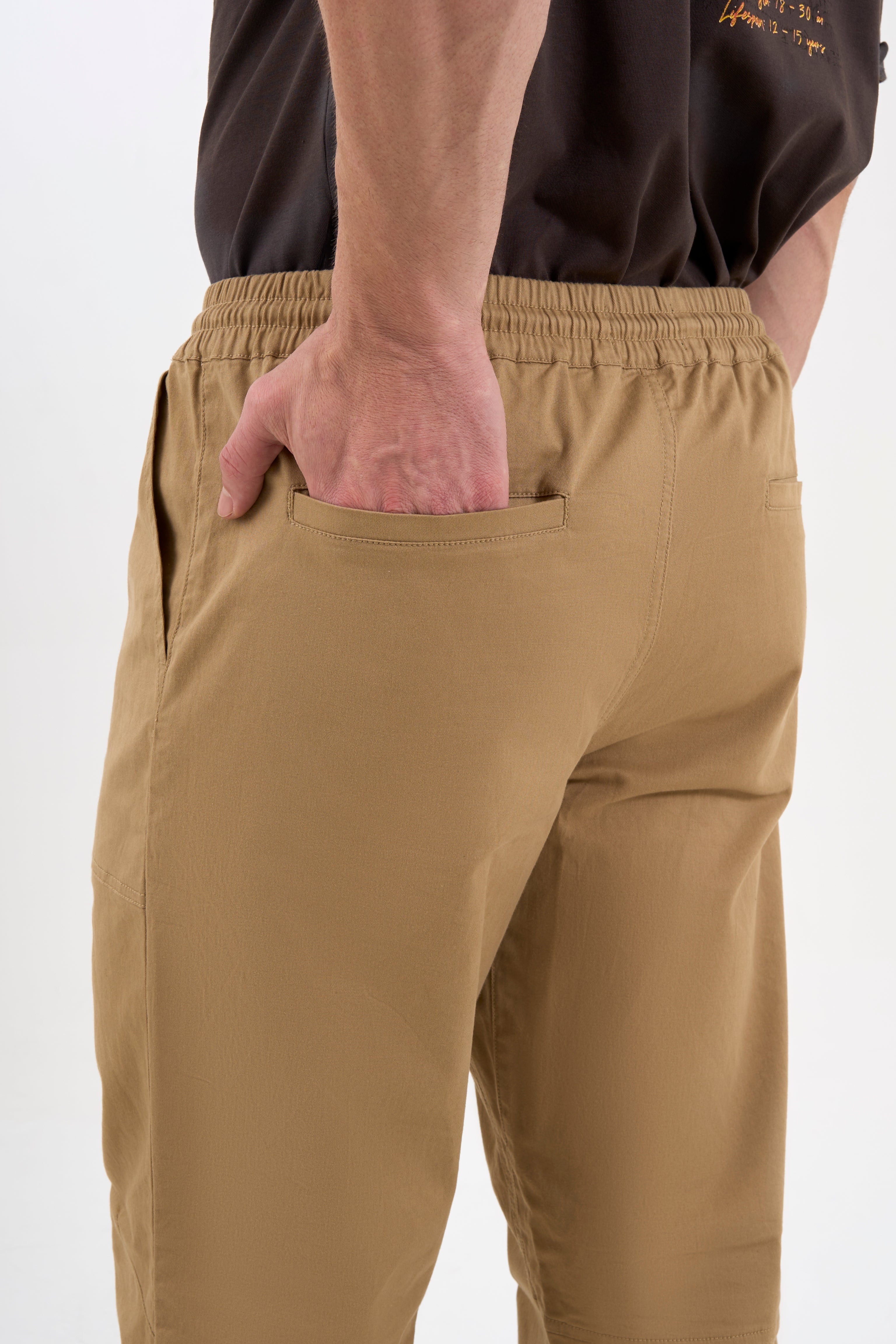 DISCOVERY Men's Armour Cargo Joggers-Beige