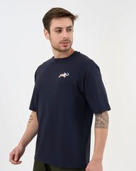 DISCOVERY Men's Climb High Graphic Tee - Night Lagoon