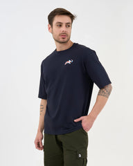 DISCOVERY Men's Climb High Graphic Tee - Night Lagoon