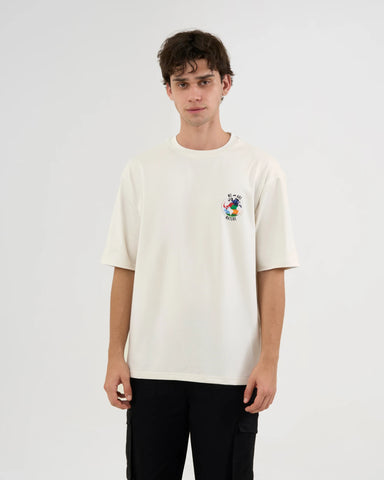 DISCOVERY Men's We Are Nature Graphic Tee-Off-white