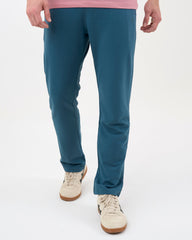 DCYPHR Men's Lightweight Terry Trackpants - Deep Teal